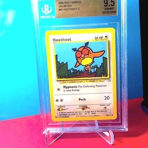 2000 HOOTHOOT #60 BECKETT MINT 9 .5 NINTENDO VINTAGE CARD